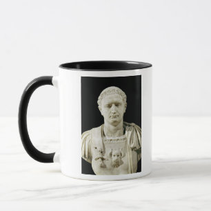 Bust of Emperor Domitian Mug
