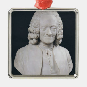 Bust of Francois Marie Arouet de Voltaire  1778 Metal Tree Decoration