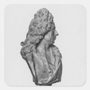 Bust of Gerard Audran Square Sticker
