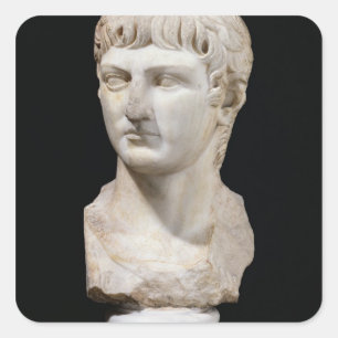 Bust of Germanicus Square Sticker