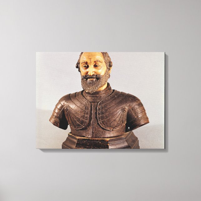 Bust of Henri IV Canvas Print (Front)