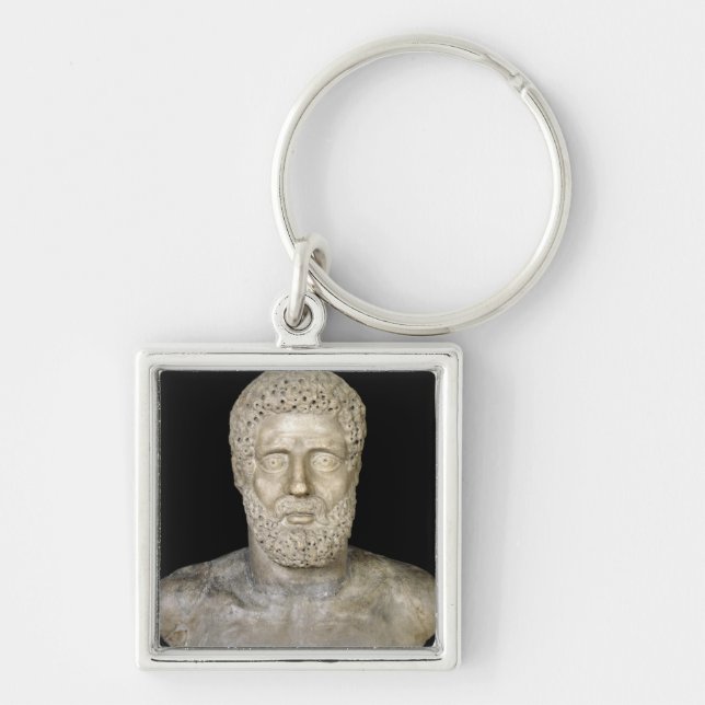 Bust of Hercules Key Ring (Front)