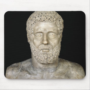 Bust of Hercules Mouse Mat