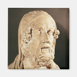 Bust of Homer, Hellenistic period Magnet