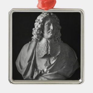 Bust of Jean-Baptiste Colbert de Torcy Metal Tree Decoration