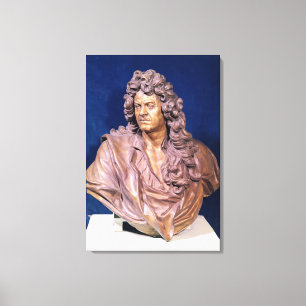 Bust of Jean Baptiste Lully Canvas Print