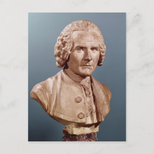 Bust of Jean-Jacques Rousseau Postcard