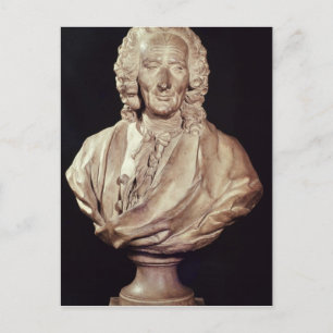 Bust of Jean-Philippe Rameau  1760 Postcard