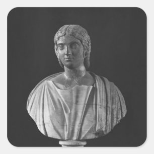 Bust of Julia Mamaea Square Sticker
