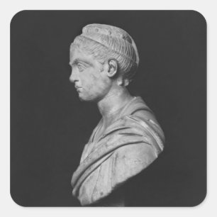 Bust of Julia Mamaea Square Sticker