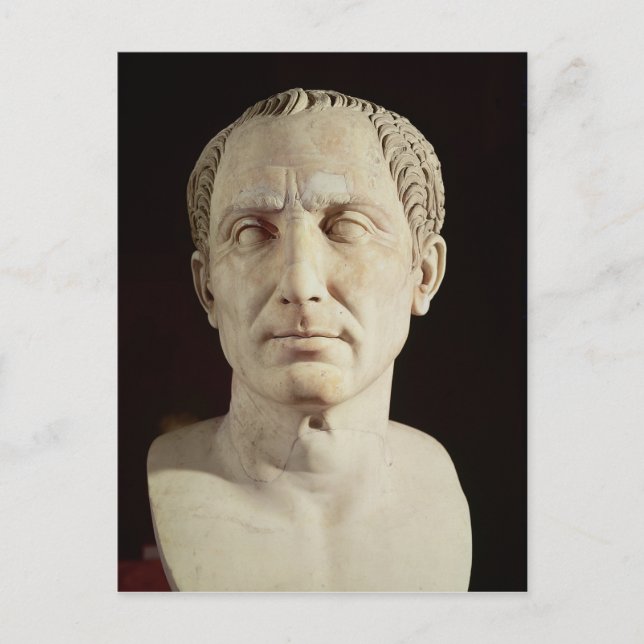 Bust of Julius Caesar 2 Postcard (Front)