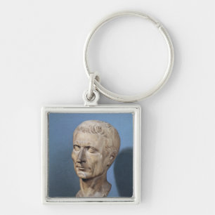 Bust of Julius Caesar Key Ring