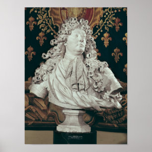 Bust of Louis XIV 1686 Poster