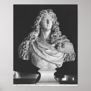 Bust of Louis XIV  c.1678-81 Poster