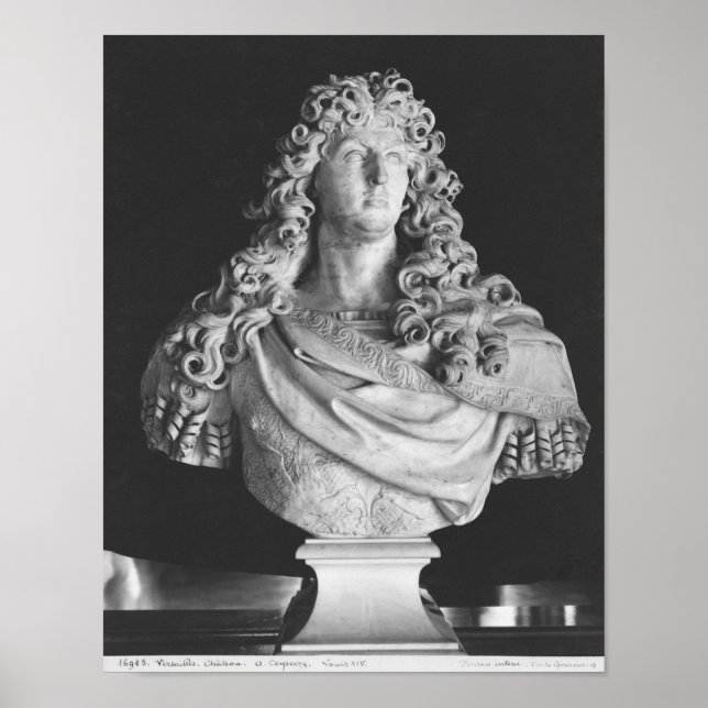 Bust of Louis XIV  c.1678-81 Poster (Front)