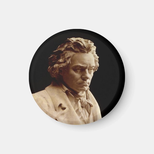 Bust of Ludwig van Beethoven Magnet (Front)