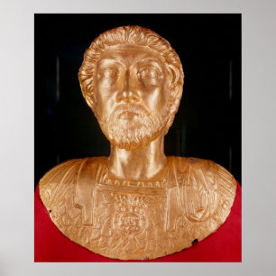 Bust of Marcus Aurelius Poster