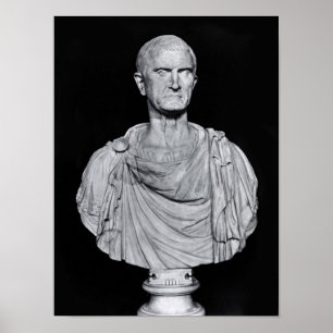 Bust of Marcus Licinius Crassus Poster
