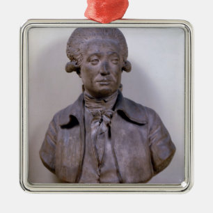 Bust of Marie Jean Antoine Nicolas Metal Tree Decoration
