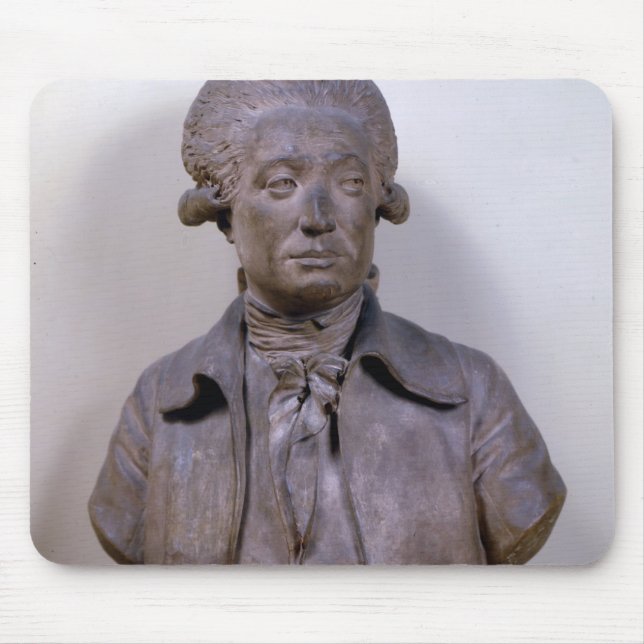 Bust of Marie Jean Antoine Nicolas Mouse Mat (Front)