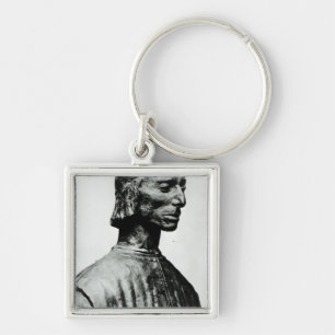 Bust of Niccolo Machiavelli Key Ring