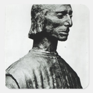 Bust of Niccolo Machiavelli Square Sticker