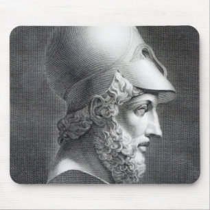 Bust of Pericles, engraved by Giuseppe Cozzi Mouse Mat