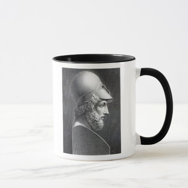 Bust of Pericles, engraved by Giuseppe Cozzi Mug (Right)