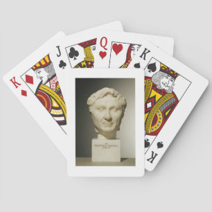 Bust of Pompey (106-48 BC) c.60 BC (marble) Playing Cards