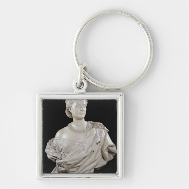 Bust of Princess Mathilde  c.1862-63 Key Ring (Front)