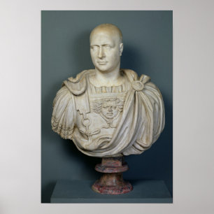 Bust of Publius Cornelius Scipio 'Africanus' Poster
