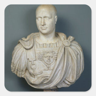 Bust of Publius Cornelius Scipio 'Africanus' Square Sticker