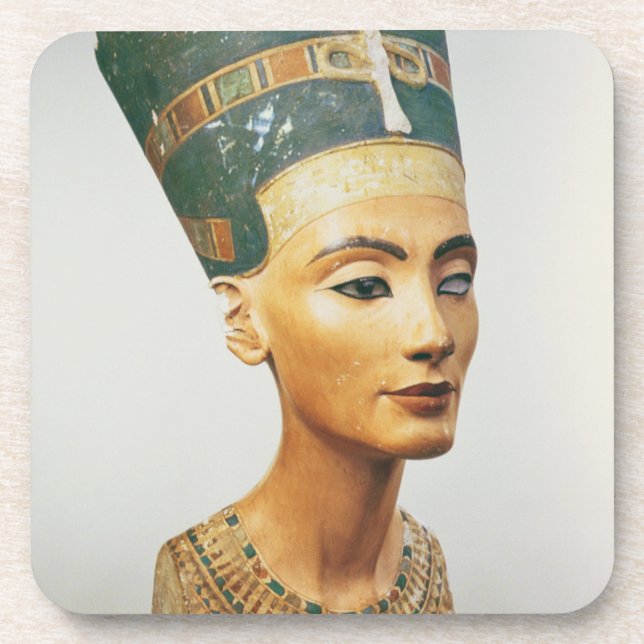 Bust of Queen Nefertiti, from the studio of the sc Coaster (Front)