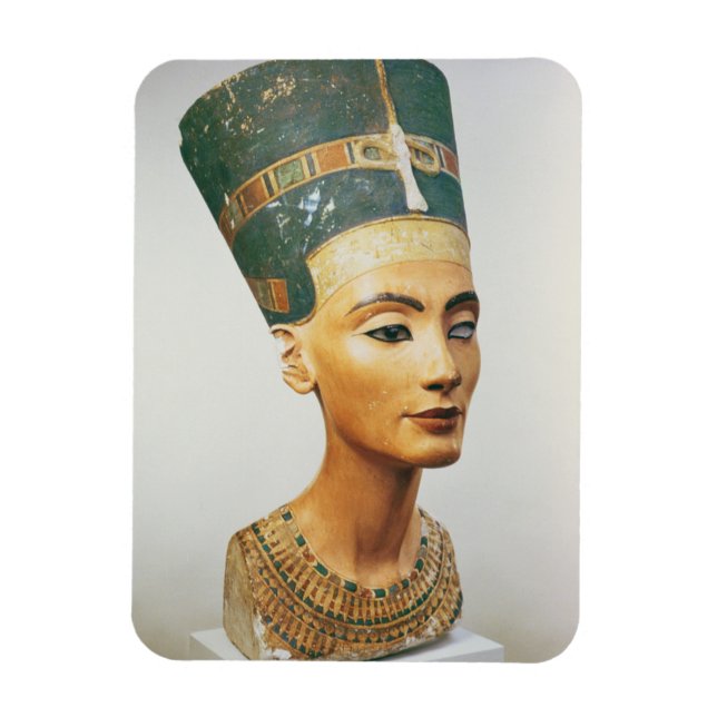 Bust of Queen Nefertiti, from the studio of the sc Magnet (Vertical)