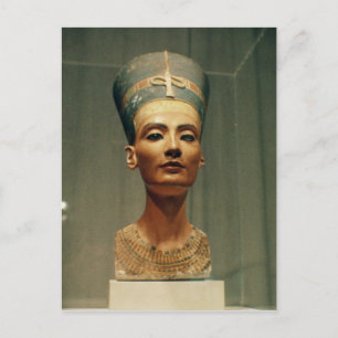 Bust of Queen Nefertiti, front view Postcard