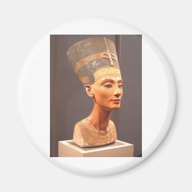 Bust of Queen Nefertiti Magnet (Front)