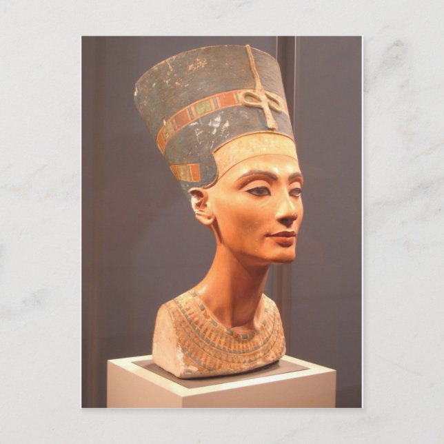 Bust of Queen Nefertiti Postcard (Front)