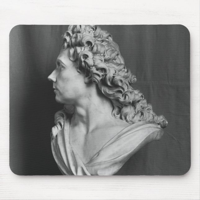 Bust of Robert de Cotte, 1707 Mouse Mat (Front)