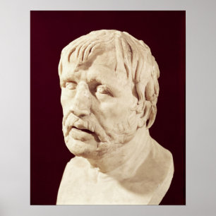 Bust of Seneca Poster