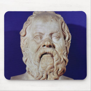 Bust of Socrates Mouse Mat