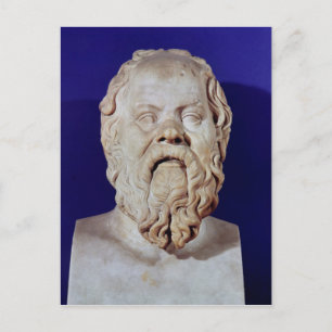 Bust of Socrates Postcard
