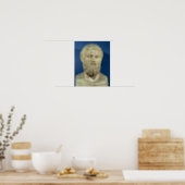 Bust of Sophocles Poster (Kitchen)