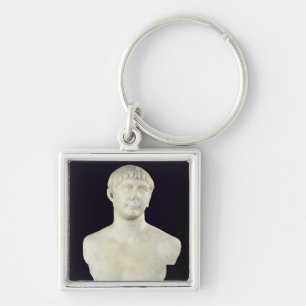 Bust of Trajan  c.108 Key Ring