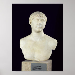 Bust of Trajan  c.108 Poster