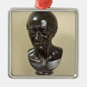 Bust of Voltaire  1778 Metal Tree Decoration