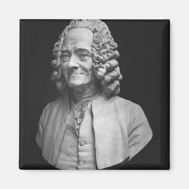 Bust of Voltaire Magnet (Front)