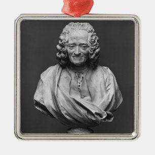 Bust of Voltaire Metal Tree Decoration