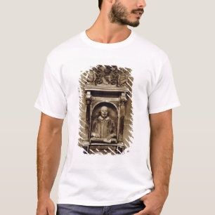 Bust of William Shakespeare (1564-1616) and inscri T-Shirt