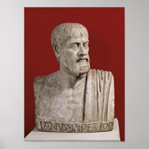 Bust presumed to be Flavius Claudius Julianus Poster