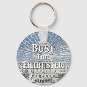 Bust The Filibuster Key Ring